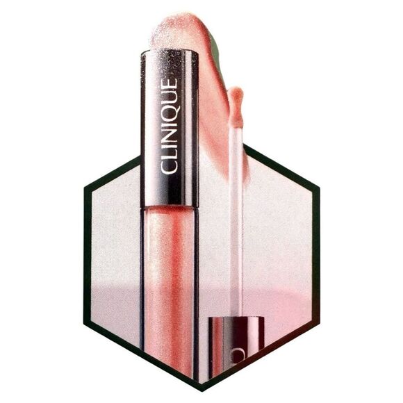 CLINIQUE POP PLUSH CREAMY LIP GLOSS – 07 AIRKISS POP - Picture 6 of 16